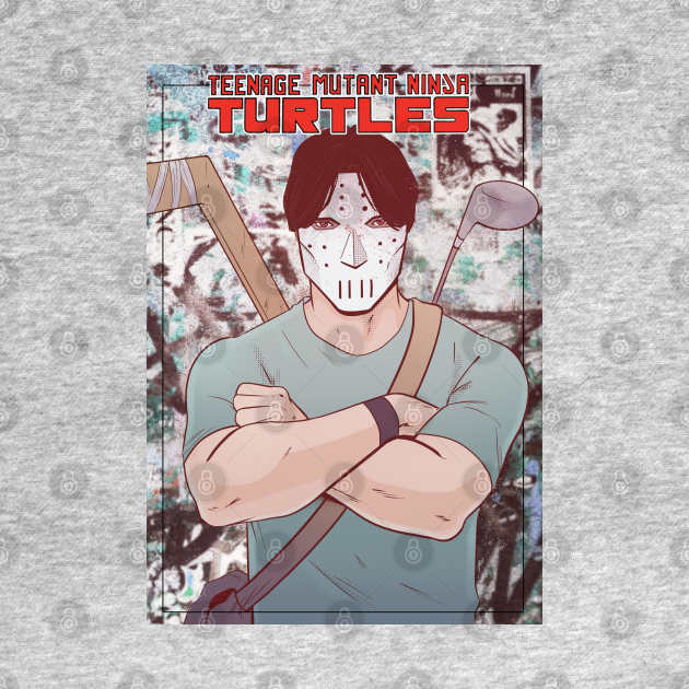 IDW TMNT: Casey Jones by Elisamakesart